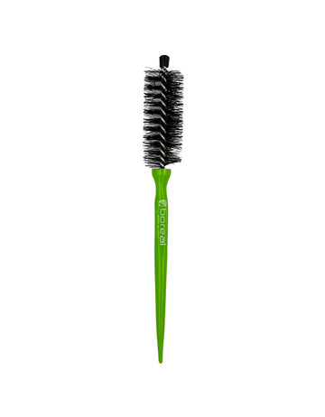 Boreal Family Roller Hairbrush Linea Italy 28mm -509/D - Green - Smooth and Defined Hairstyles